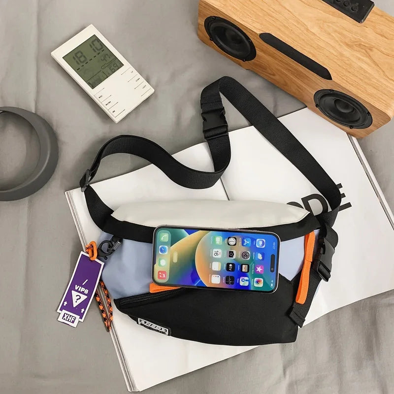 Urban Utility Chest Bag with Phone Pocket