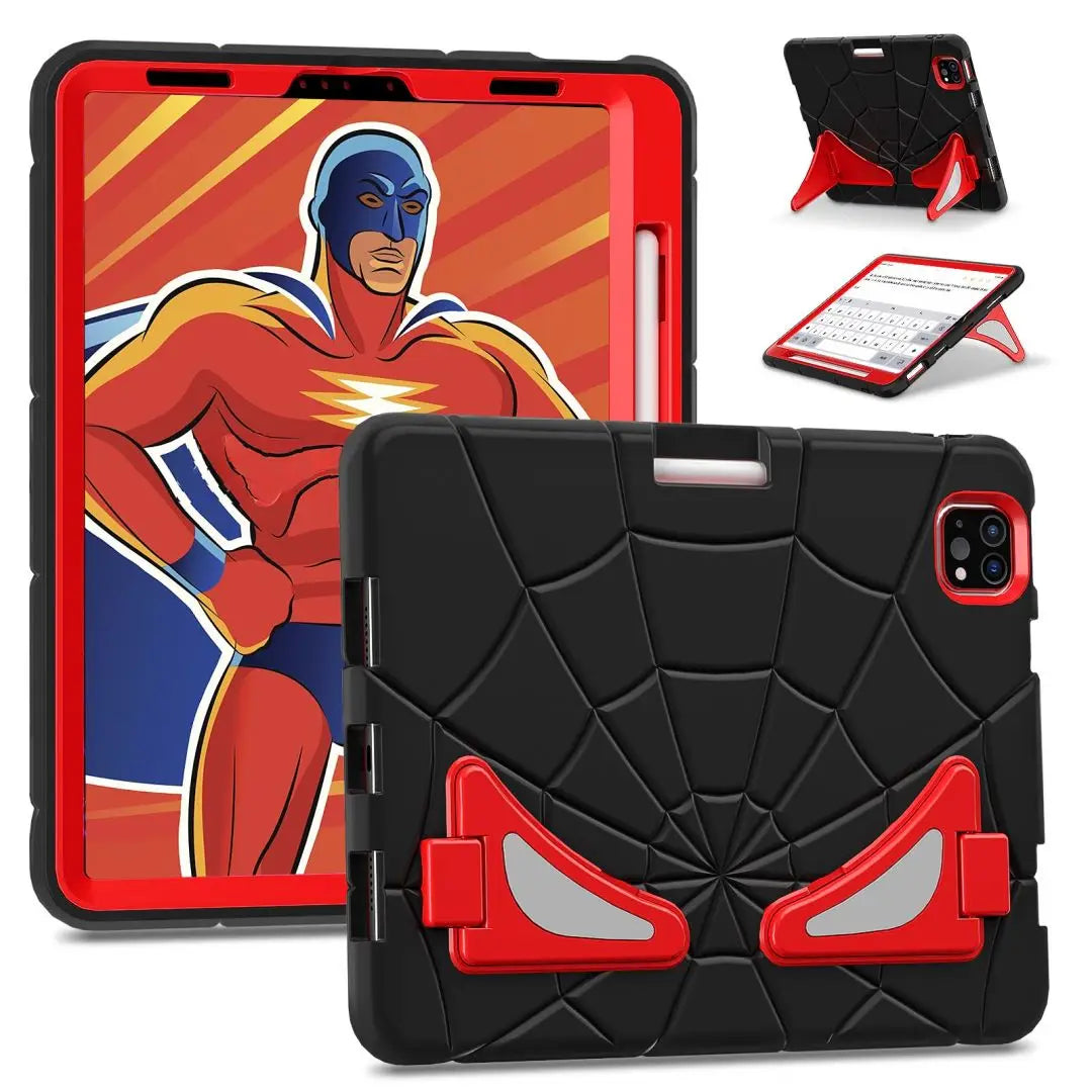 Rugged Shockproof iPad Case with Stand