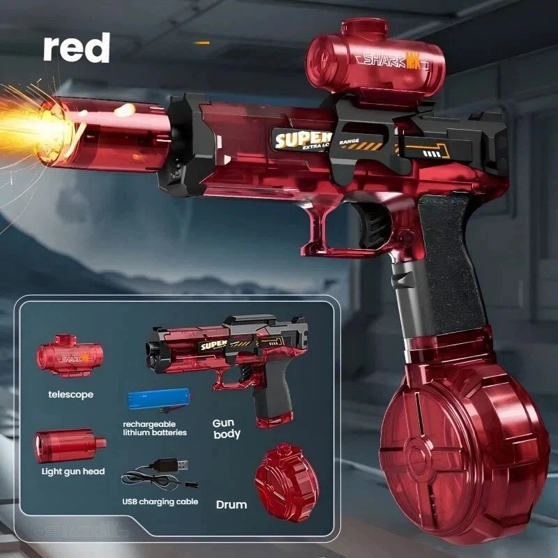 LED Electric Water Blaster with Continuous Firing