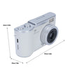 48MP Digital Camera with Flip Screen and LED Light