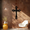Elegant Metal Cross Wall Art for Home and Office