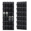 Over-the-Door Shoe Organizer with Mesh Pockets