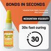 High-Strength Cyanoacrylate Super Glue for Multi-Surface Repairs