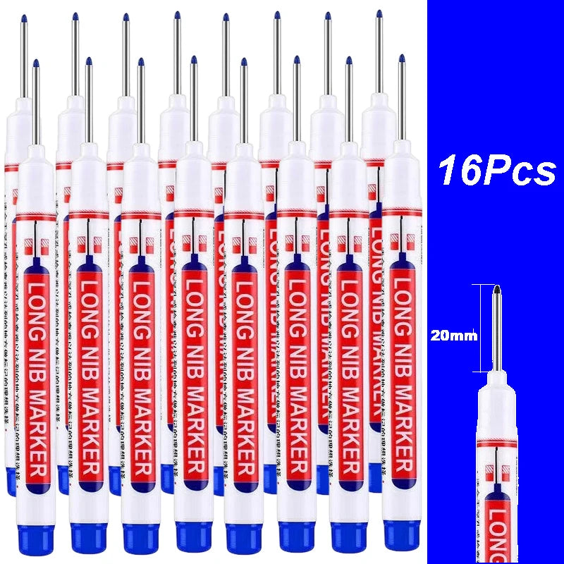 Waterproof Deep Hole Paint Markers for Metal & Woodworking