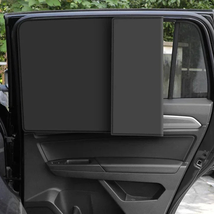 Magnetic Car Window Sunshades with UV Protection and Privacy Blackout