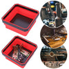 Collapsible Magnetic Parts Tray with Silicone Bowl