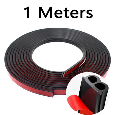 Universal EPDM Car Door Weatherstrip Seal