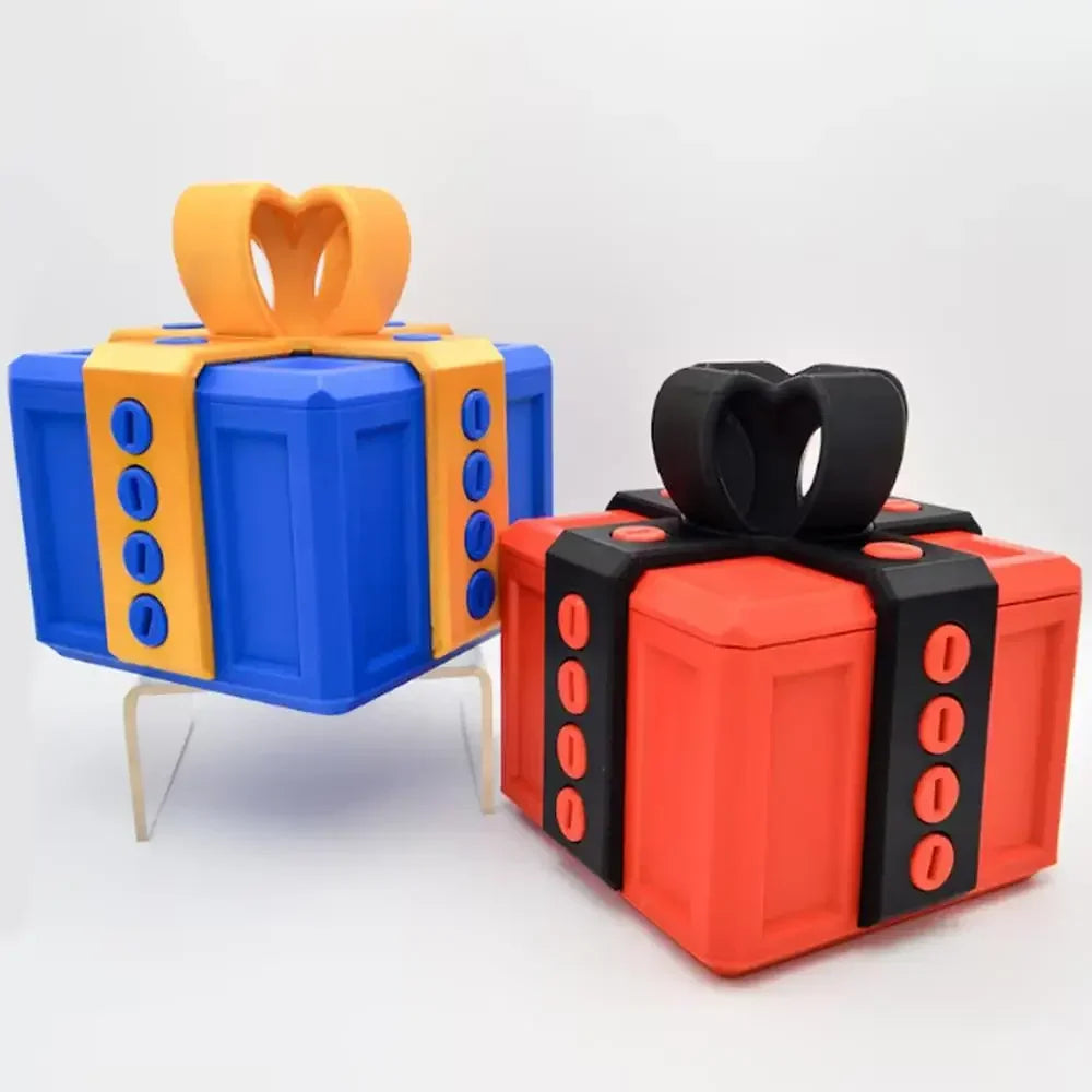 3D Printed Puzzle Prank Gift Box