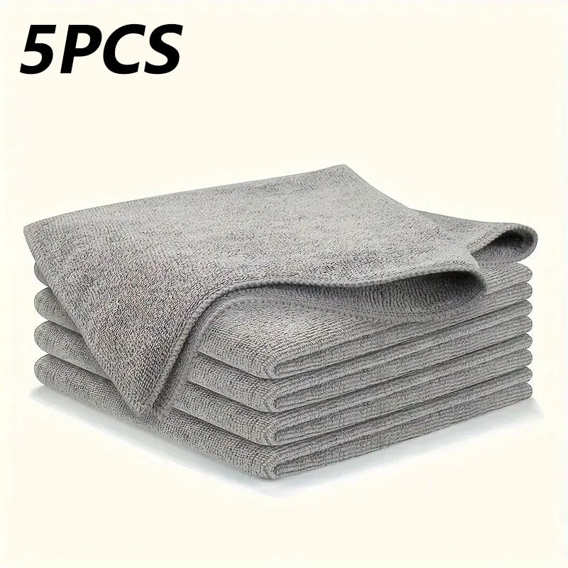 Lint-Free Microfiber Cleaning Cloths (4-Pack)