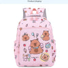 Capybara Cartoon Backpack Set for Kids