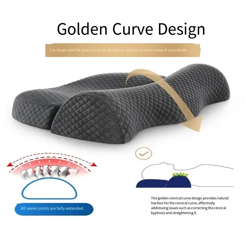 Ergonomic Cervical Memory Foam Pillow
