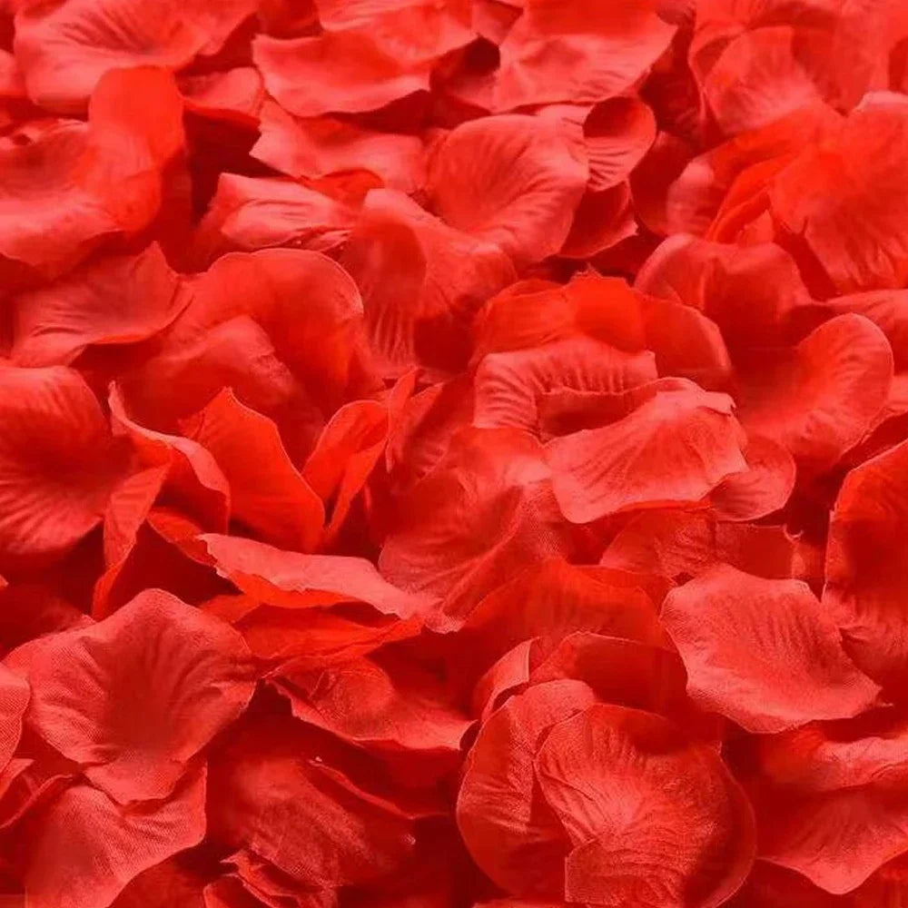 Soft Silk Artificial Rose Petals (25 Colors)