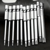 11-Piece Precision Torx Bit Set - S2 Alloy Steel, T6-T40, Long Reach