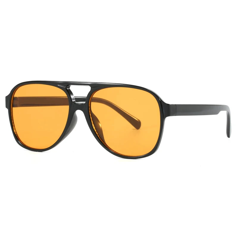 Gradient Lens Square Sunglasses