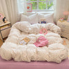Ultra-Soft Pre-Washed Microfiber Duvet Cover Set with Pillowcases