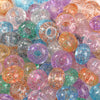 Mixed Rainbow Resin Spacer Beads for Jewelry Making