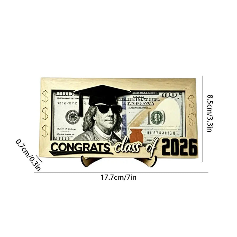 Class of 2026 Graduation Money Frame
