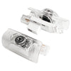 Clear plastic LED car door welcome light assembly for Lexus models