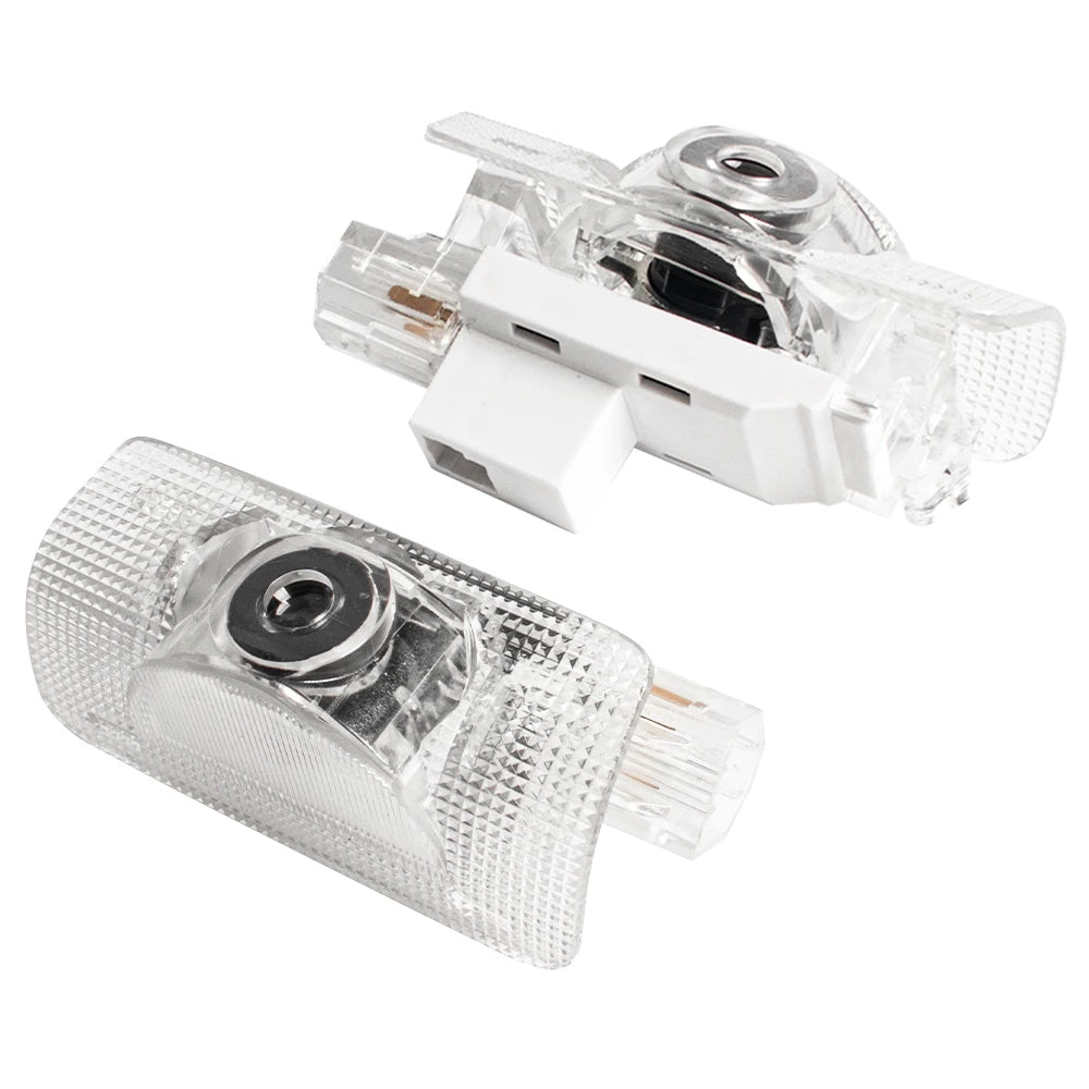 Clear plastic LED car door welcome light assembly for Lexus models