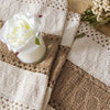 Boho Cotton Tassel Table Runner for Farmhouse & Wedding Decor