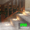 Solar Powered LED Step and Path Lights with Auto On/Off