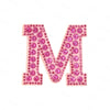Pearl Rhinestone Letter Patches – Iron-On 3D DIY Embellishments