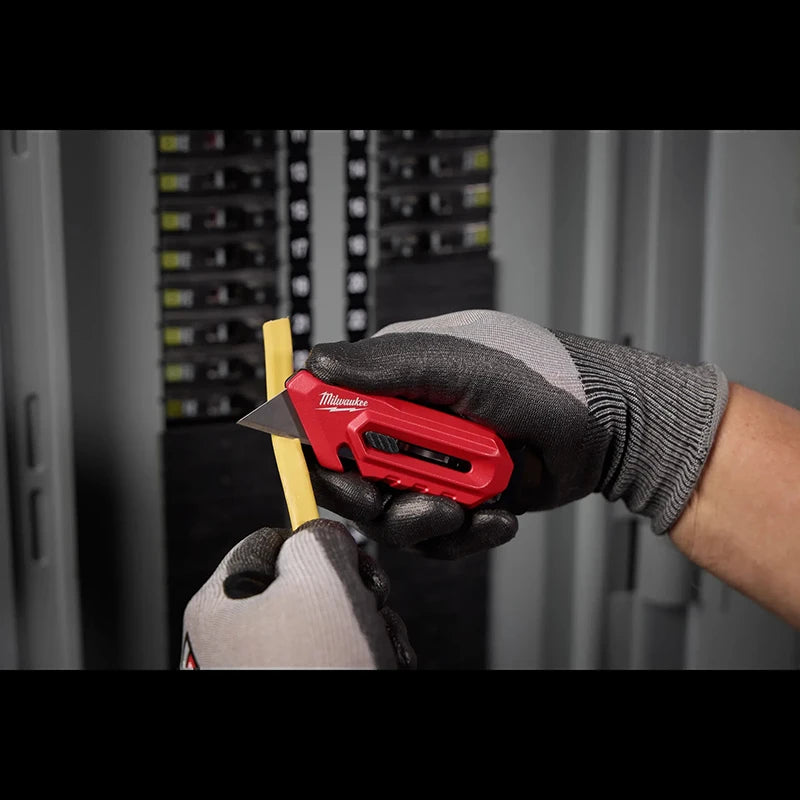 Multi-Function Compact Utility Knife with Wire Stripper & Nail Puller
