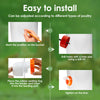 DIY Gravity Chicken Feeder Kit with Rain Cover