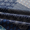 Bohemian Cotton Linen Fabric with Vintage Ethnic Print