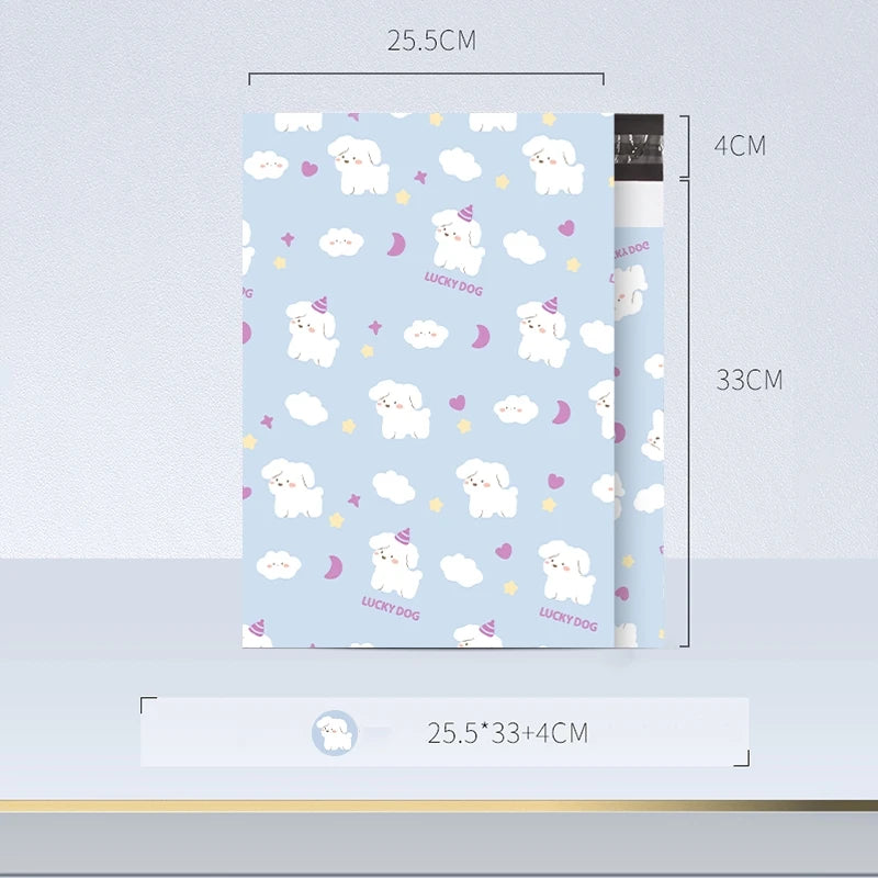Floral Waterproof Self-Seal Mailing Bags