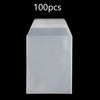 A clear magnetic card protector sleeve packaged for 100 pieces.
