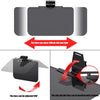 An adjustable anti-glare car sun visor extender showing the lens movement and adjustment capabilities.