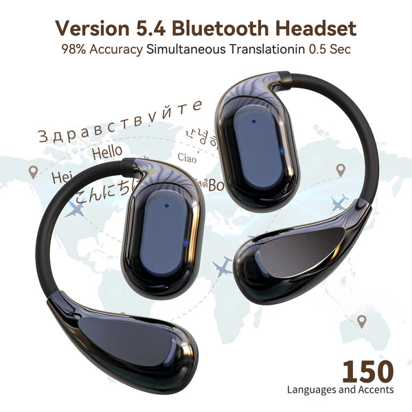AI Real-Time Translation Earbuds