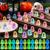 Set of 50 Glow-in-the-Dark Resin Ghost Figurines