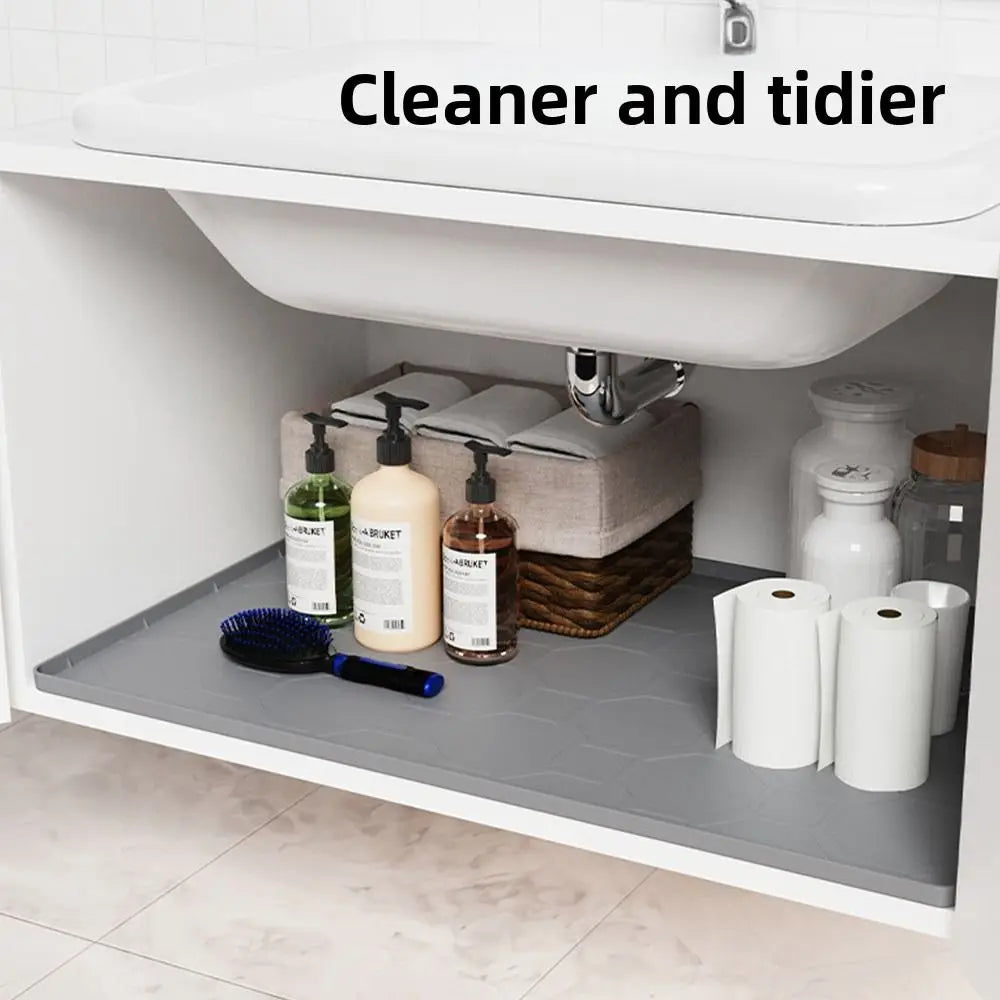 Under Sink Waterproof Silicone Mat