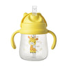 Baby Training Cup with Straw and Easy-Grip Handles