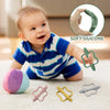 Silicone Teething Stick with Handle – Soft & Safe for Babies