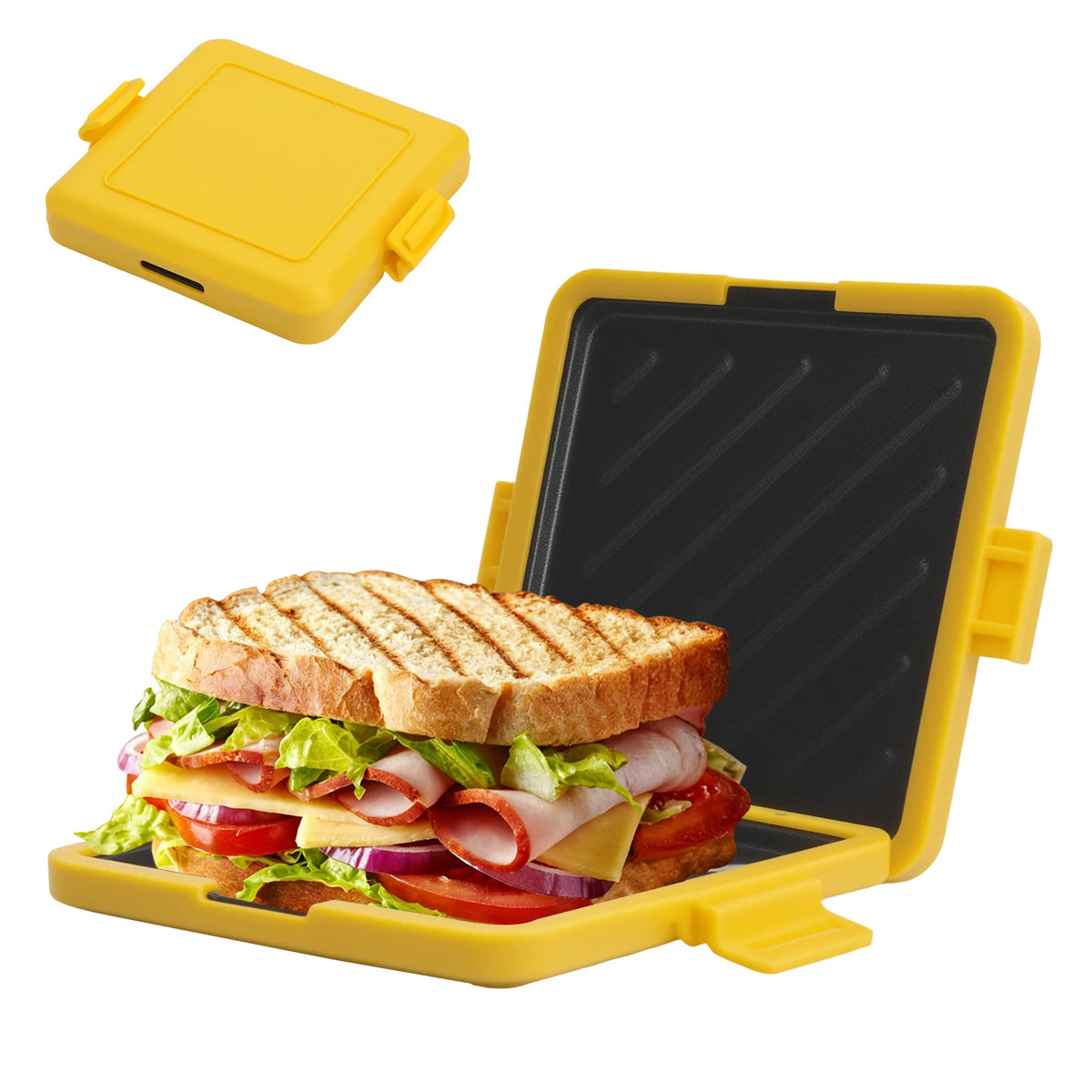 Appareil à Sandwichs et Petit-Déjeuners Compact