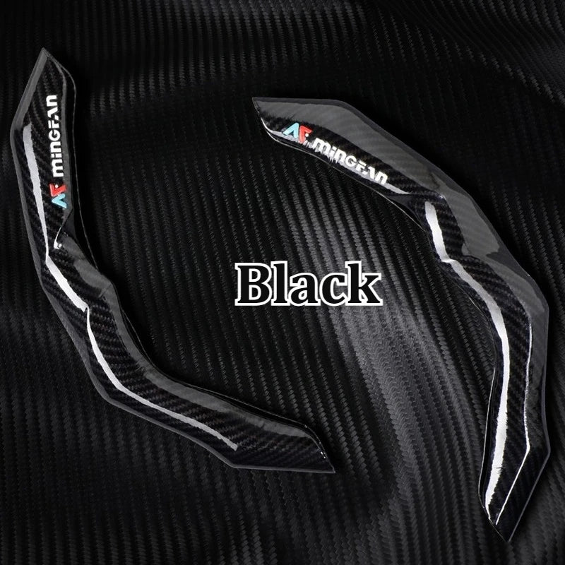 Carbon Fiber Texture Steering Wheel Cover - Anti-Slip & Comfortable Grip