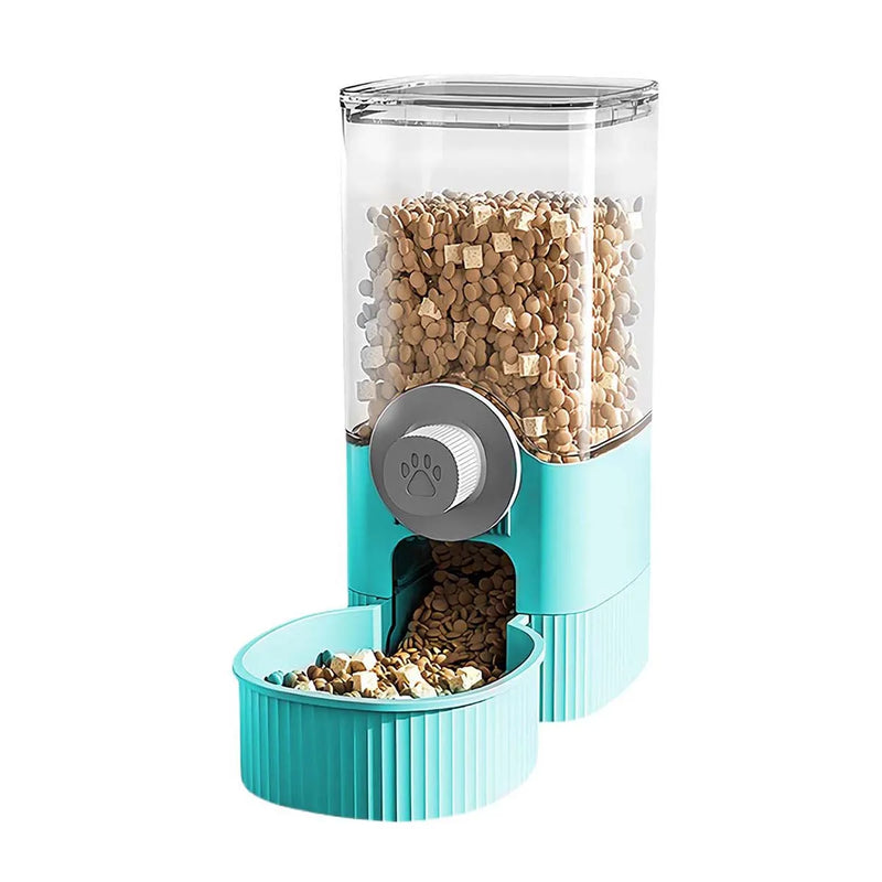 Dispensador de Comida y Agua para Mascotas por Gravedad