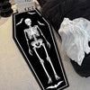 Gothic Skull Print Non-Slip Floor Mat