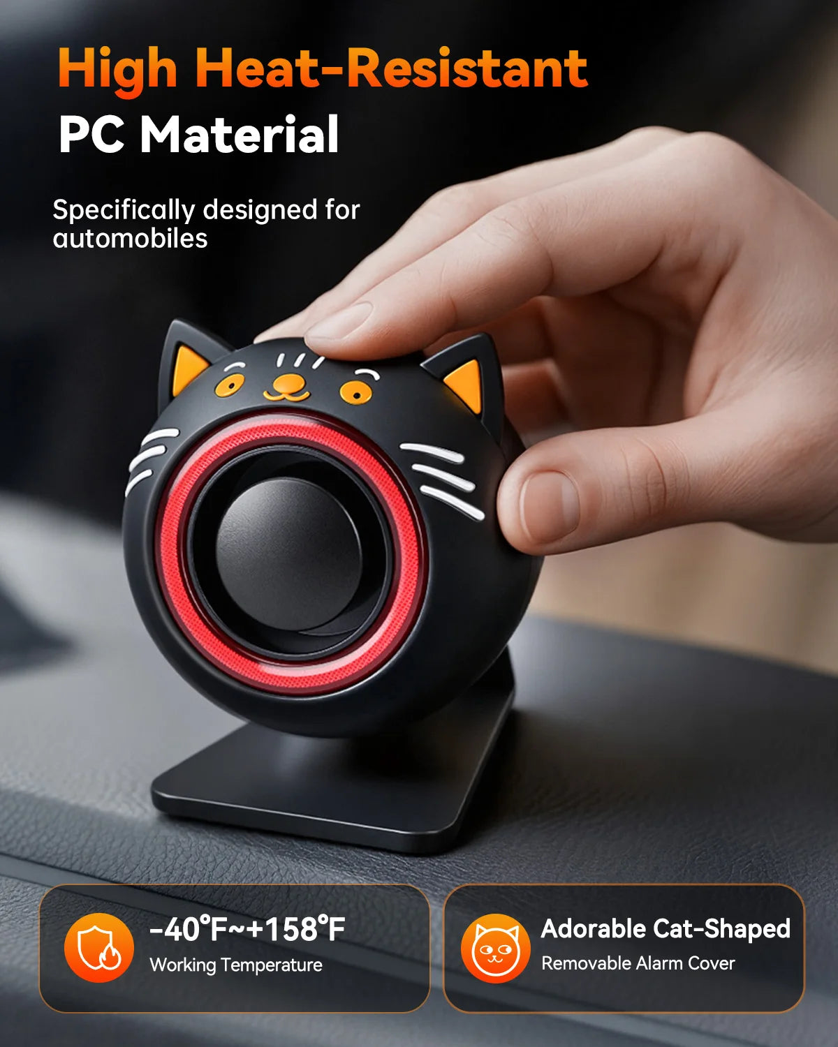120dB Wireless Car Alarm System with Remote Control