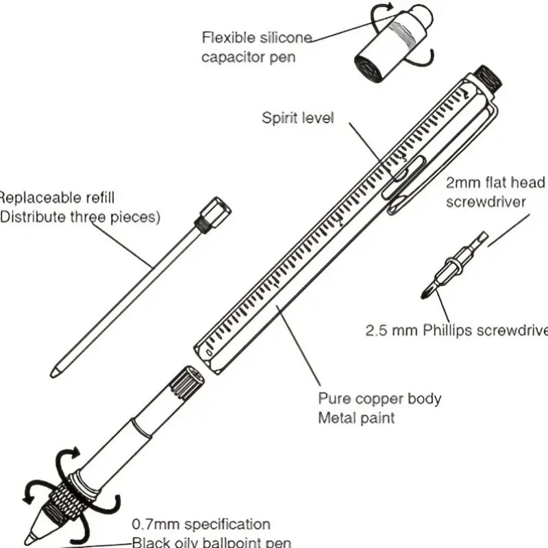 6-in-1 Multitool Pen