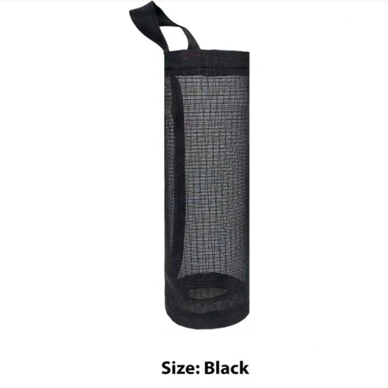 Wall-Mounted Plastic Bag Dispenser for Kitchen Organization