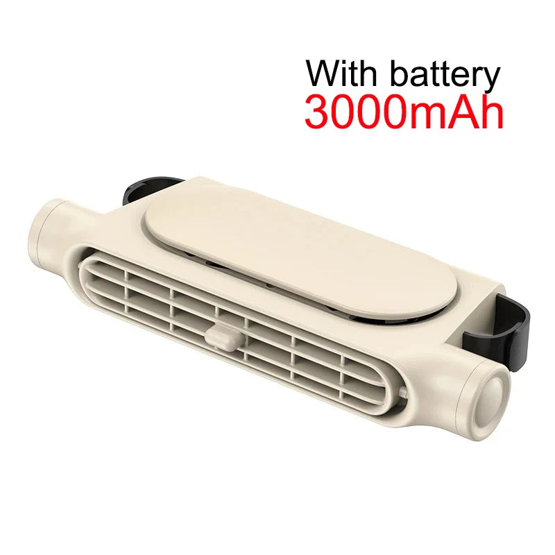 Car Headrest Fan with 3-Speed Settings