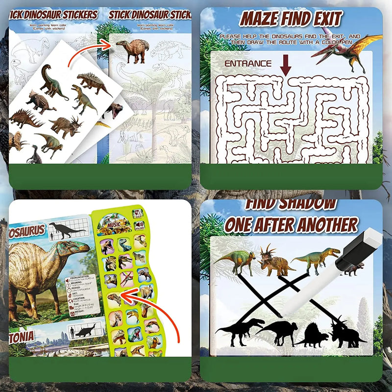 Libro Interactivo de Dinosaurios para Niños