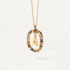 925 Sterling Silver Initial Letter Pendant Necklace