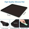 Silicone Washer & Dryer Top Protector Mat with Raised Edges