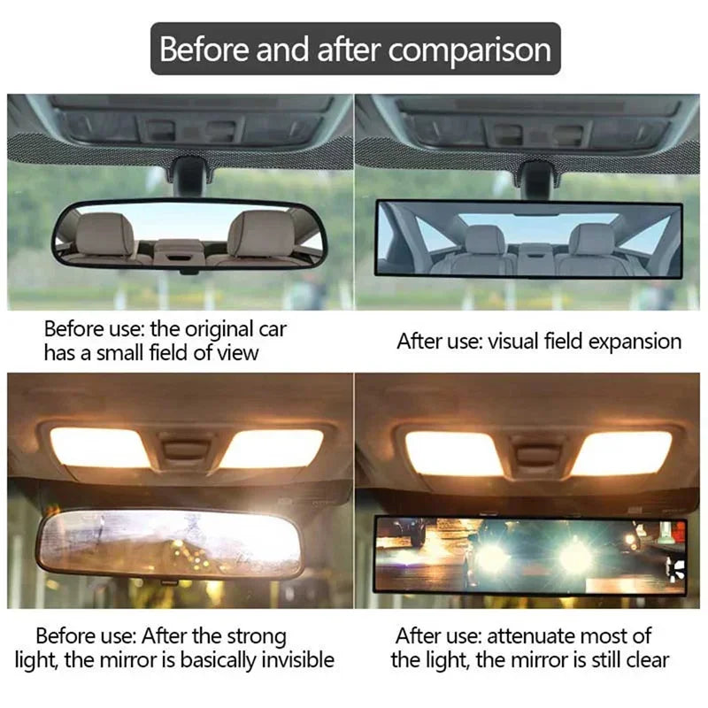 Universal Panoramic Convex Rearview Mirror