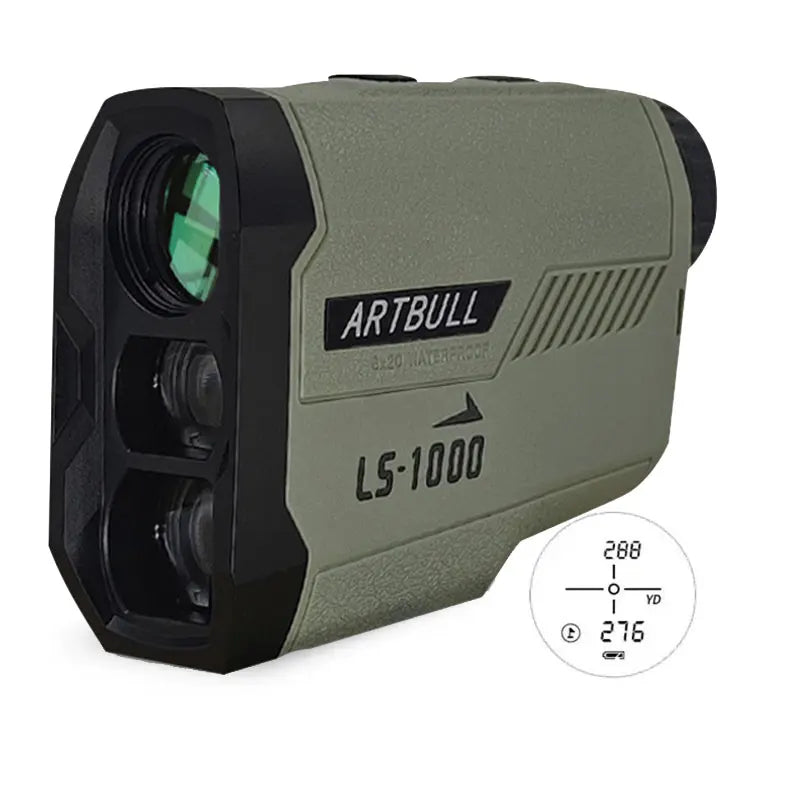 Golf Laser Rangefinder with Flag-Lock and Slope Compensation